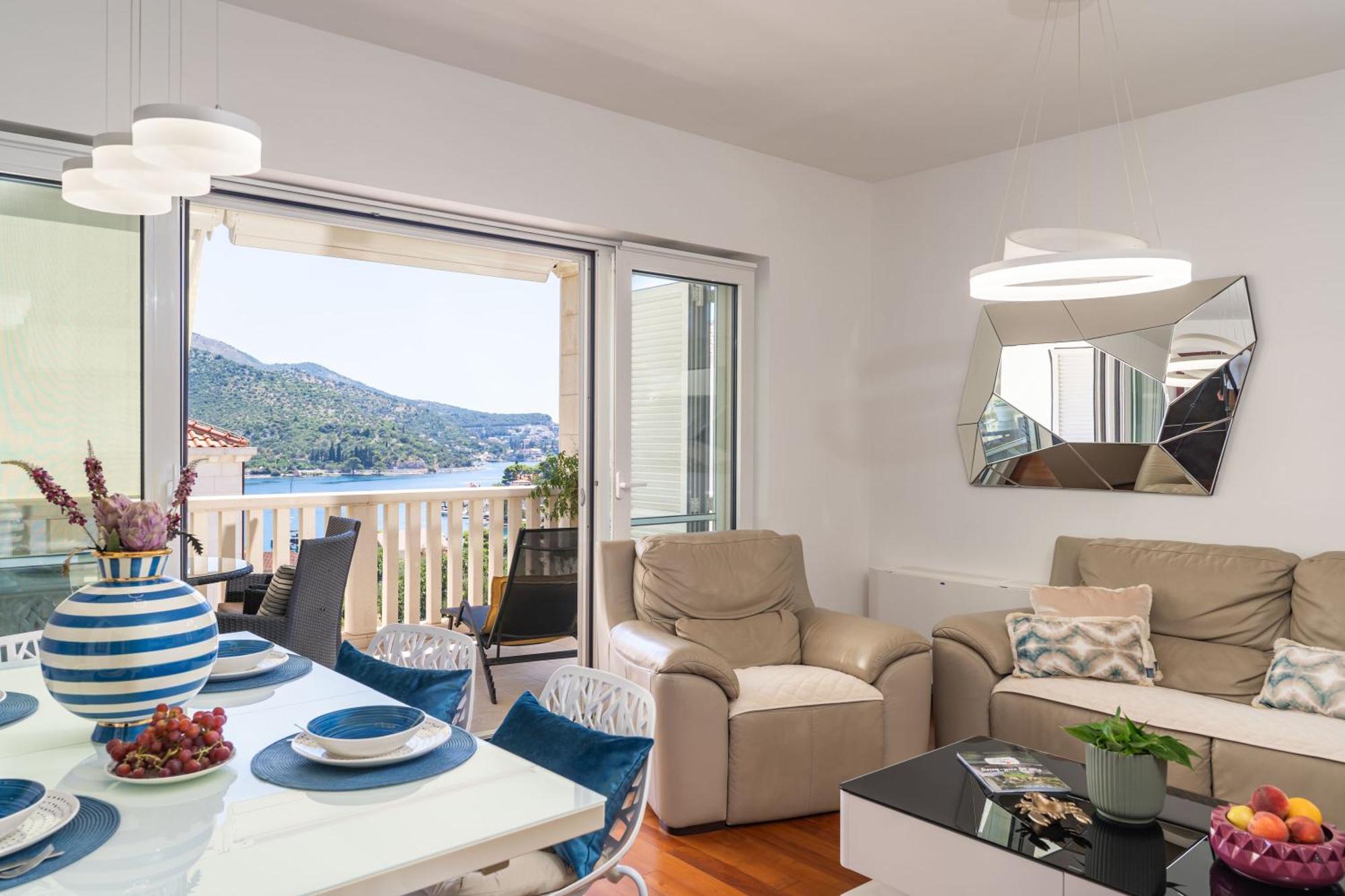 Seaview Elegance Apartment Zaton  Luaran gambar